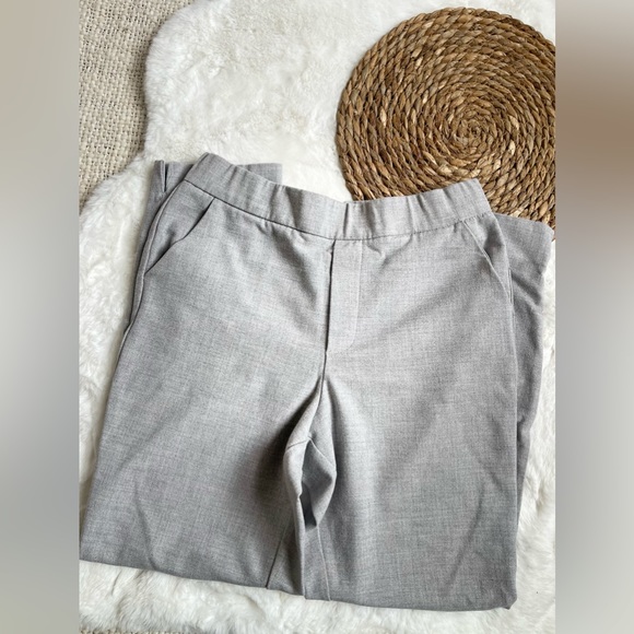 Zara woman Trf collection grey tapered pants in light grey size XS - Picture 2 of 7